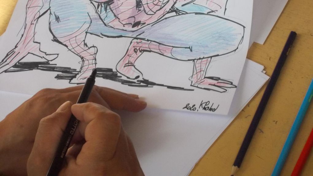 Ateliers Bande Dessinée avec Afif Khaled