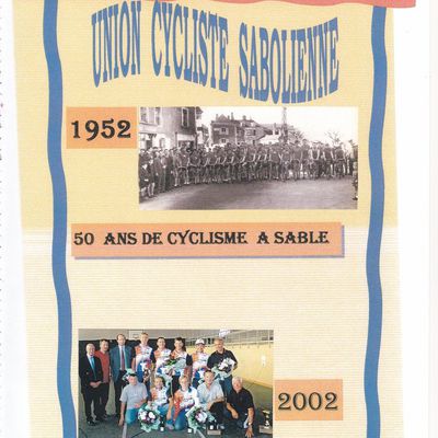 Origine du Sablé Sarthe Cyclisme.