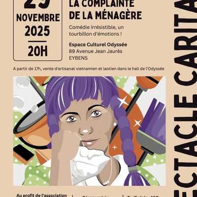 29 Novembre La Complainte de la Ménagère à l'Odyssée au profit de l'Association Sourires d'Enfants 