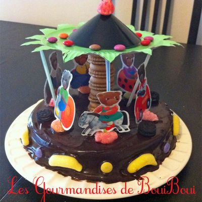 Le manège à croquer de petit ours brun