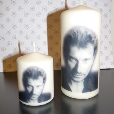 Bougies de Johnny Hallyday