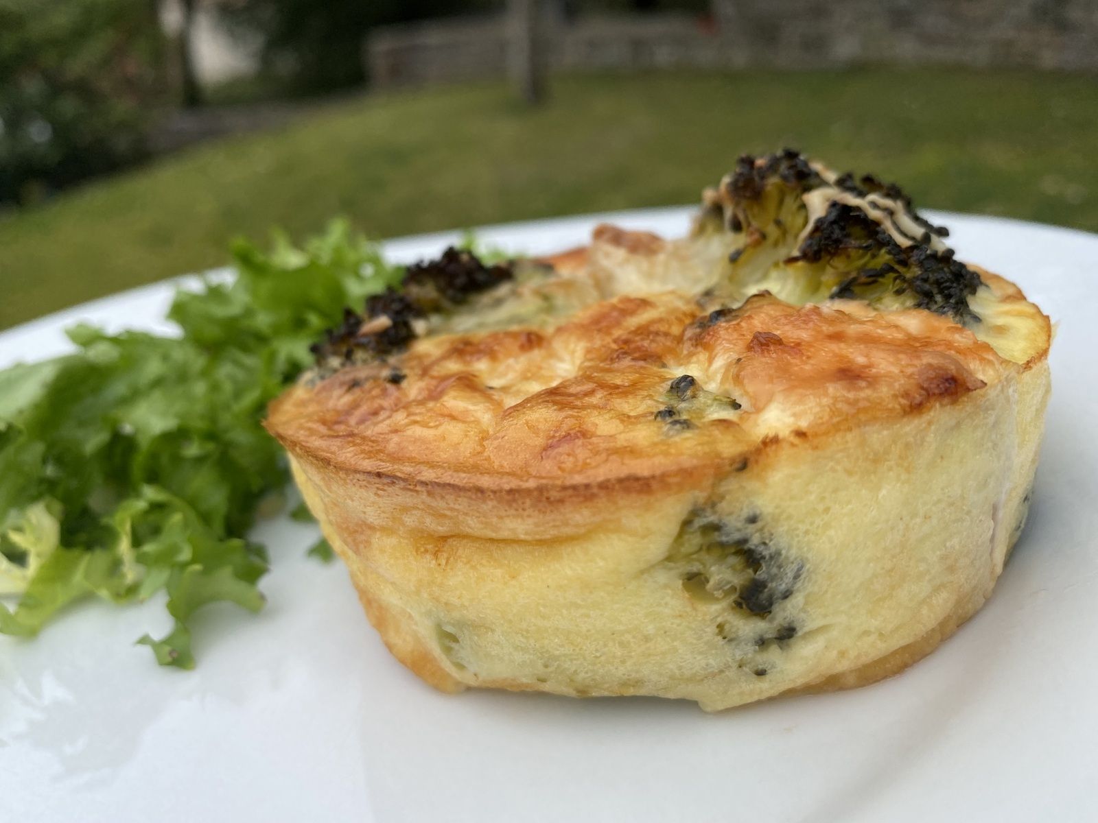 Quiche Sans Pâte Brocolis Weight Watchers QUICHE SANS PÂTE SAUMON BROCOLI 3💙. - KANISETTE