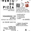 Vente de pizzas et troc plantes