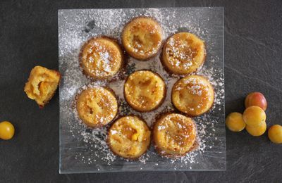 Petits gâteaux renversés aux mirabelles