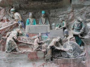 Dazu et les statues bouddhiques