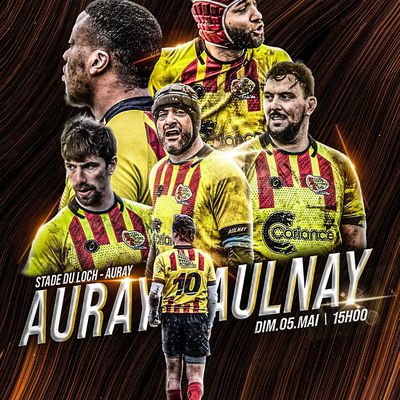 Fédérale 3 : le Rugby Aulnay Club ira chercher la victoire à Auray pour passer en 16èmes de finale