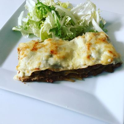 Lasagne bolognaise-aubergine