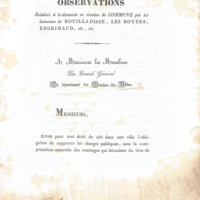 1832. La Bourine dans l’attente (Auriol - La Bouilladisse 13)
