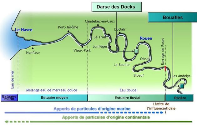 Du plutonium découvert dans la Seine, à Rouen (76)