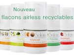 Nouveau : flacons airless 100 % recyclabes !!