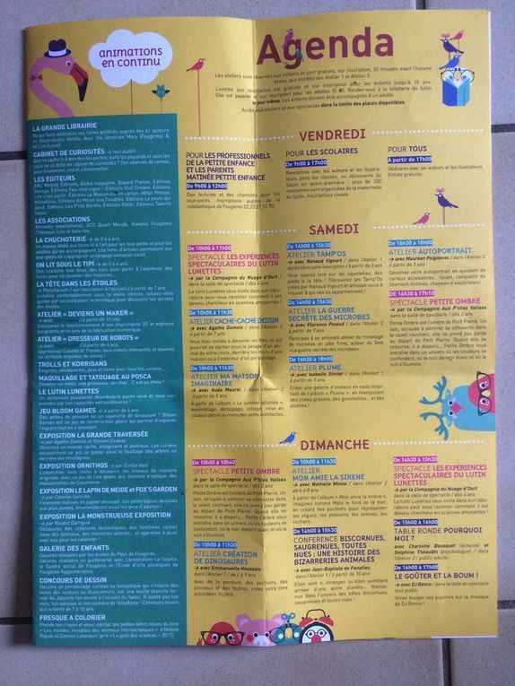 Jour 1 : Salon du Livre de Fougères