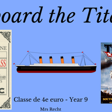 On board the Titanic!