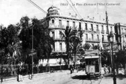 Place d'Armes et Hotel Continental-Oran