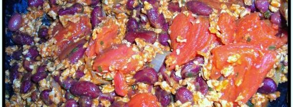 Mon chili "express" sin carne