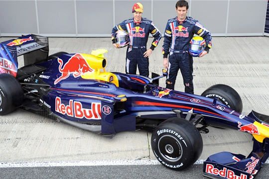 Red Bull en pole