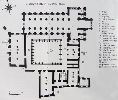 Lieux sacrés : L'abbaye de Noirlac.
