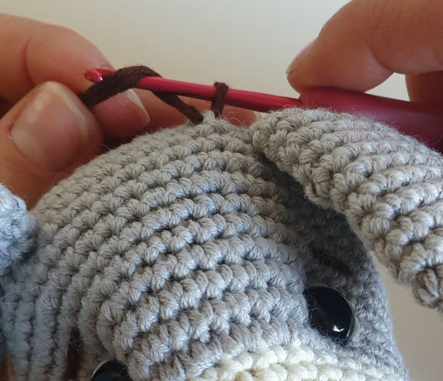 Petit âne au crochet