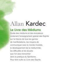 Télégraphie humaine: Le Livre des Médiums, Allan Kardec