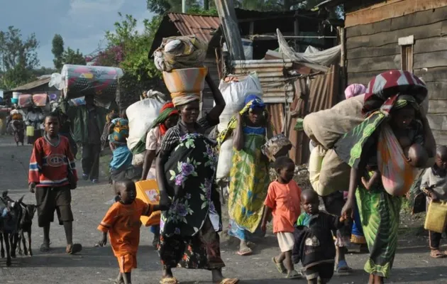 RDC: depuis la reprise des combats dans l'Est, des déplacés arrivent chaque jour vers Goma