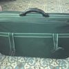 VALISE VERTE 55X34 EN TISSU