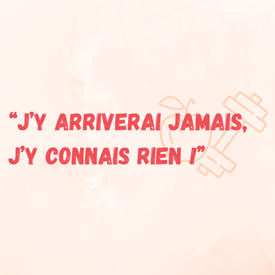 "J'y arriverai jamais, j'y connais rien en nutrition !"