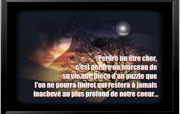 Poeme sur l absence d un etre cher