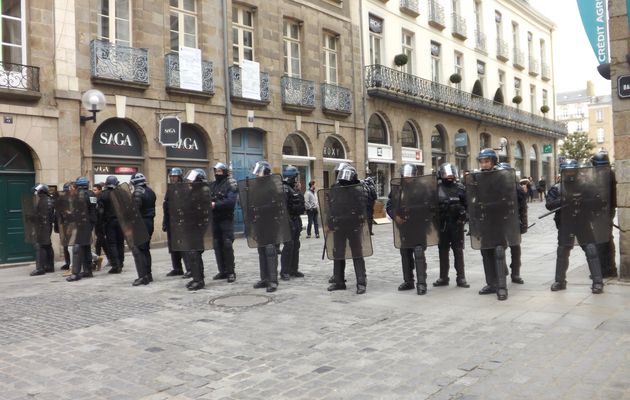 LIBERTE DE MANIFESTER : LA GAUCHE RENNAISE SE DECHIRE 