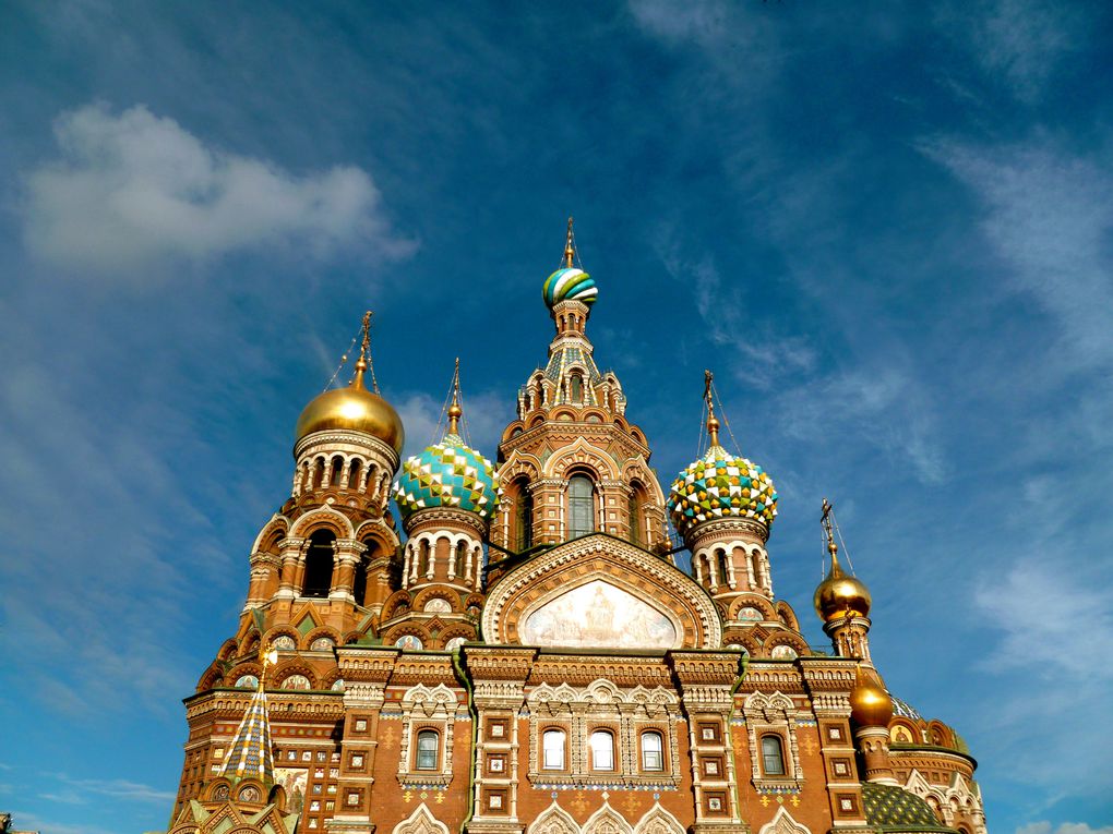 Voici donc "the Church of the Spilled blood" (Sang Gâché en français)