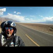 Goldwing Unsersbande - On se dirige vers la route des artistes de la Death valley