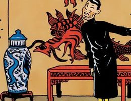 Tintin et le lotus bleu chez France Culture