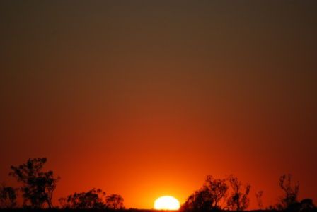 Levé de soleil à Uluru