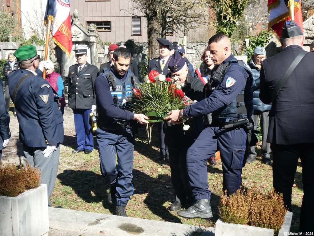 Cérémonie en hommage à André Esprit, jeudi 7 mars 2024 à St Roch