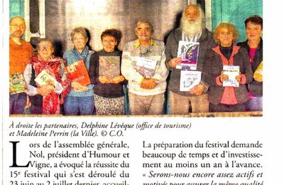 Revue de Presse - Haute Saintonge du 01-12-2023