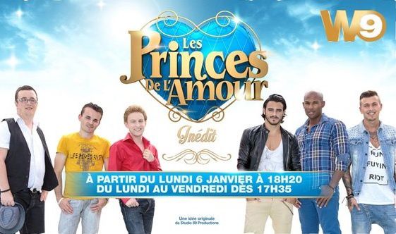 W9 lance "Les princes de l'amour" le lundi 6 janvier à 18h35