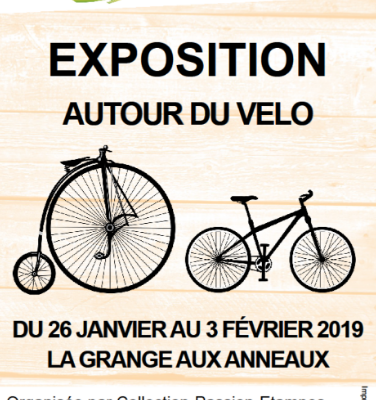 Expo à Boissy sous St-Yon: Autour du vélo