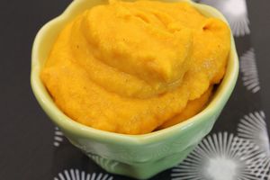 Purée de carottes à la méditerranéenne