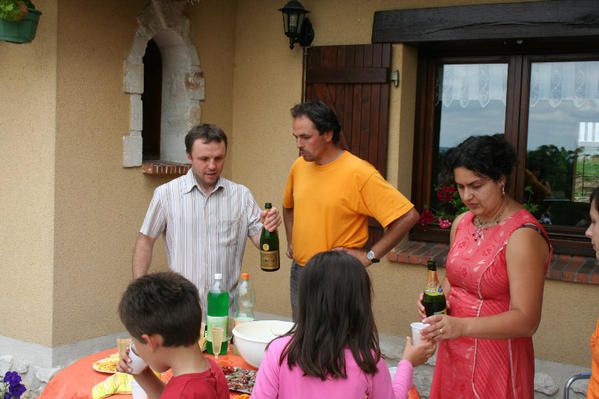 Quelques photos de la fête d'anniversaire organisée chez mes parents à l'occasion de mes 30 ans, le 27 Juillet 2008