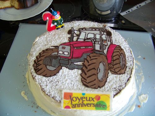 Gateau Tracteur Massey Fergusson Patiss Et Compagnie