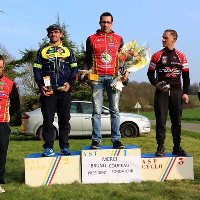 Victoire en UFOLEP 2 de Stéphane Asse (Dreux CC) à St Maixme Hauterive (28)