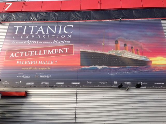 Titanic, exposition, Genève