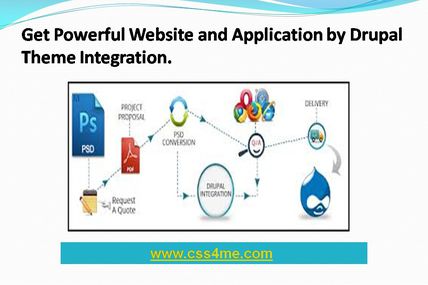 Get power by drupal

Drupal theme integration gives your web site great power. A