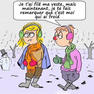 Il fait froid !