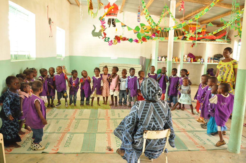 Rénovation de l'Ecole Maternelle de la Zone Sonatel Serere Kao de Mbour au Sénégal (Afrique de l'ouest). Projet soutenu par la région Île de France