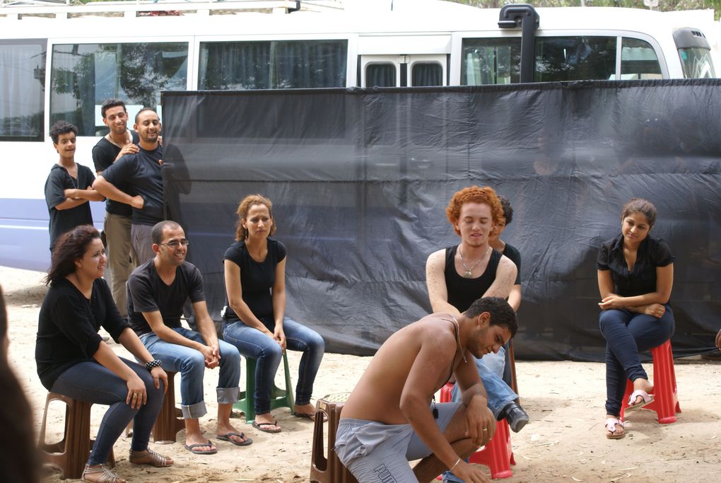 Action Caravane théâtre en Tunisie