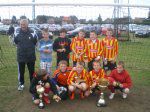 Vainqueur eu tournoi U12 / U13 de Ghyvelde 2011. Finale contre le RC Bergues. On gagne aux tirs au but !! 18 buts marqués, 2 encaissés, meilleur buteur Steven, meilleur joueur du tournoi Joachim !!