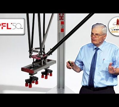 50 ans de l'EPFL - Delta, le robot qui aime le chocolat | Reymond Clavel