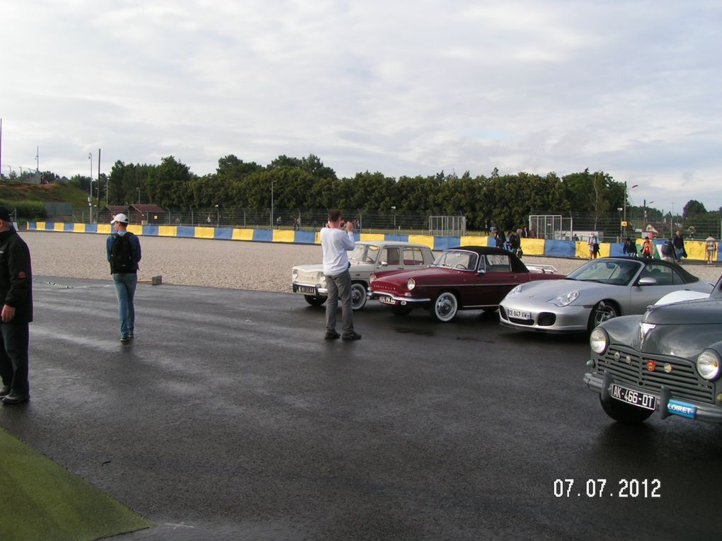 quelques photos, de notre weekend aux 24 heures du Mans classique 2012