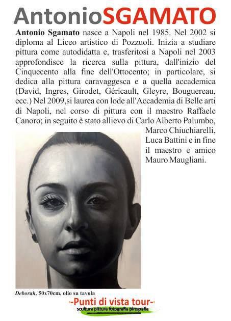 Biografie degli artisti che espongono alla Mostra internazionale "Punti di vista tour" a Cagliari