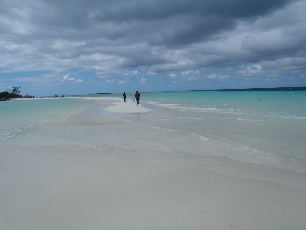 Ballade en Bateau sur l'atoll de nokanhui mai 2012