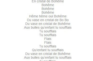 Était-ce Lalique ou bien Gallé qui la cueillit ?